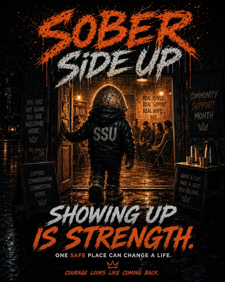 Showing Up Is Strength artwork